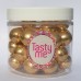 Crispy chocolade ballen vintage goud